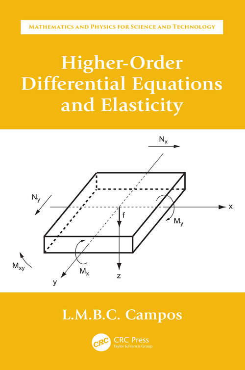 Book cover of Higher-Order Differential Equations and Elasticity (Mathematics and Physics for Science and Technology)