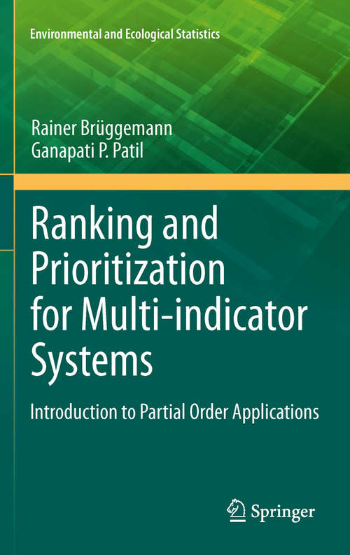 Book cover of Ranking and Prioritization for Multi-indicator Systems
