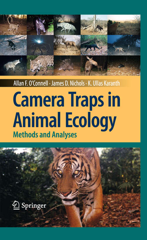 Book cover of Camera Traps in Animal Ecology: Methods and Analyses