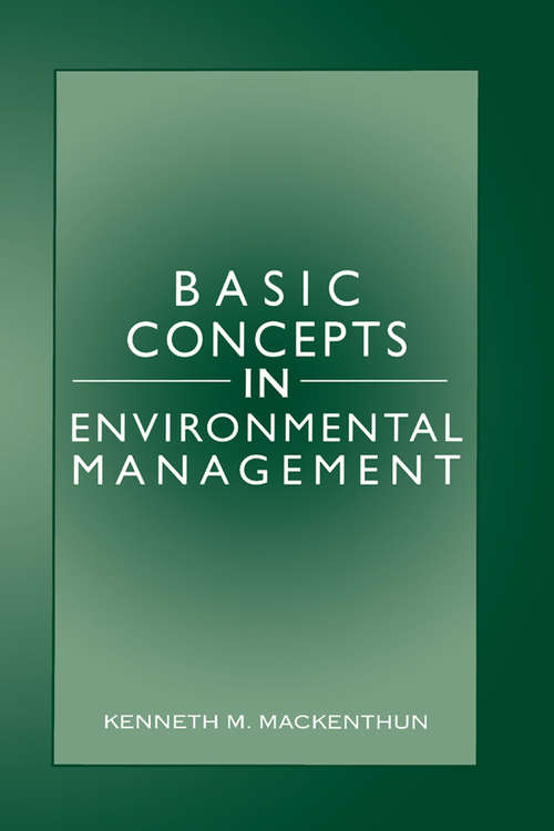 Book cover of Basic Concepts in Environmental Management