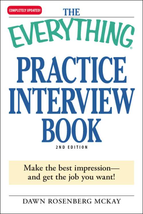 Book cover of The Everything Practice Interview Book