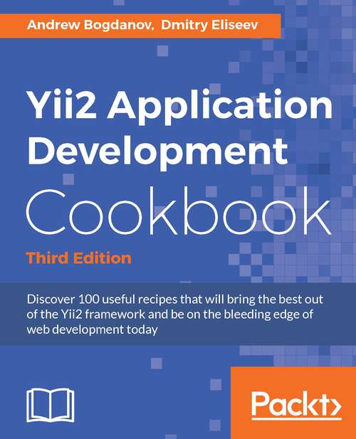 Book cover of Yii2 Application Development Cookbook - Third Edition