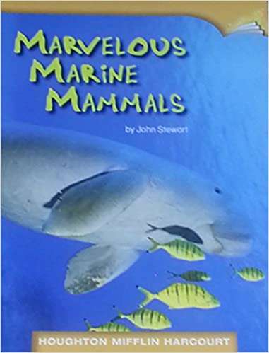 Book cover of Marvelous Marine Mammals