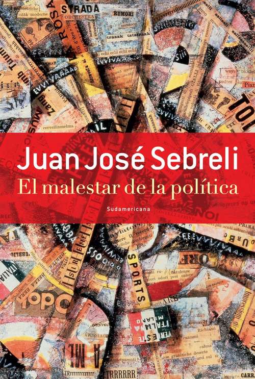 Book cover of MALESTAR DE LA POLITICA, EL (EBOOK)