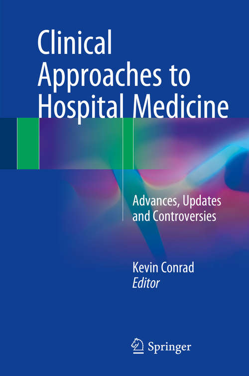 Book cover of Clinical Approaches to Hospital Medicine