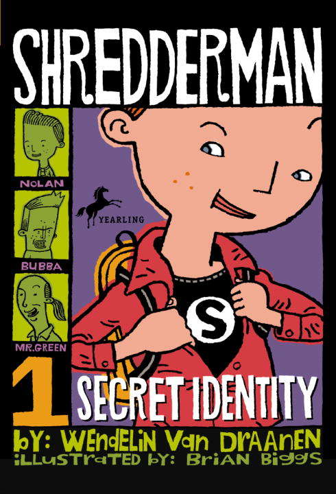 Book cover of Shredderman: Secret Identity (Shredderman #1)