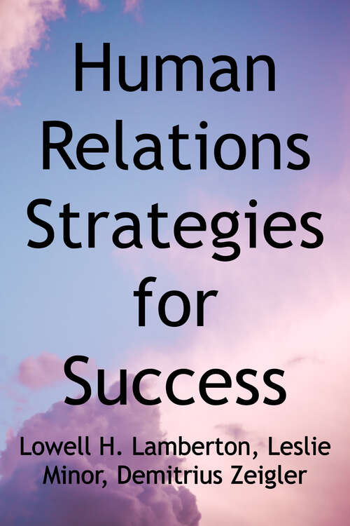 Book cover of Human Relations: Strategies for Success (Seventh Edition)
