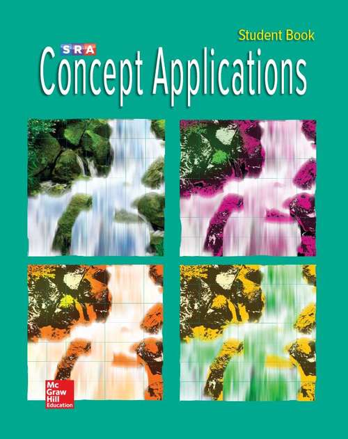 Book cover of SRA Concept Applications, Comprehension C, Student Book [Grade 6]