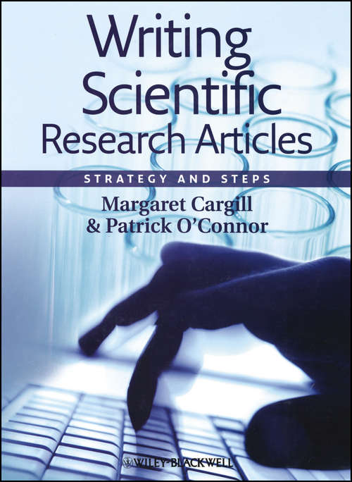 Book cover of Writing Scientific Research Articles
