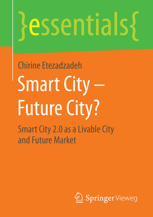 Book cover of Smart City - Future City?