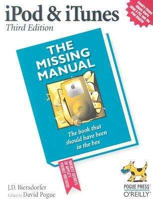Book cover of iPod & iTunes: The Missing Manual, 3rd Edition