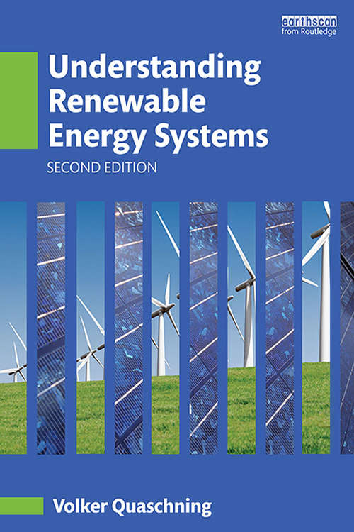 Book cover of Understanding Renewable Energy Systems