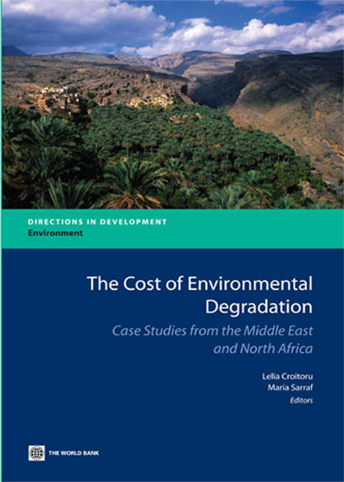 Book cover of The Cost of Environmental Degradation