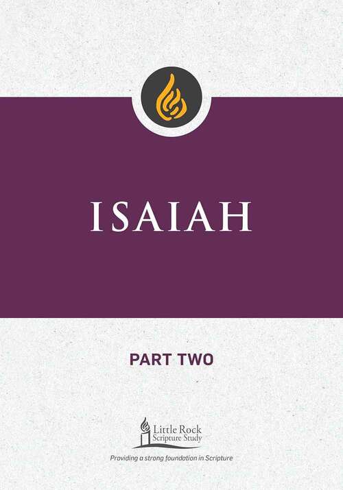 Book cover of Isaiah, Part Two (Little Rock Scripture Study)