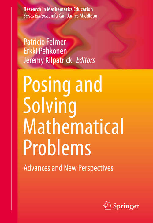 Book cover of Posing and Solving Mathematical Problems