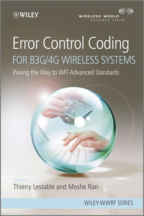 Book cover of Error Control Coding for B3G/4G Wireless Systems