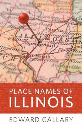 Book cover of Place Names of Illinois