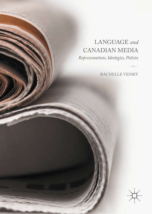 Book cover of Language and Canadian Media