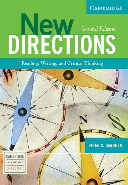 Book cover of New Directions: Reading, Writing, and Critical Thinking (Second Edition)