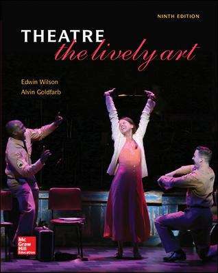 Book cover of Theatre: The Lively Art (Ninth Edition)