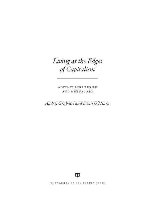 Book cover of Living at the Edges of Capitalism