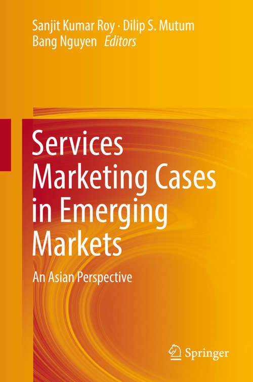 Book cover of Services Marketing Cases in Emerging Markets
