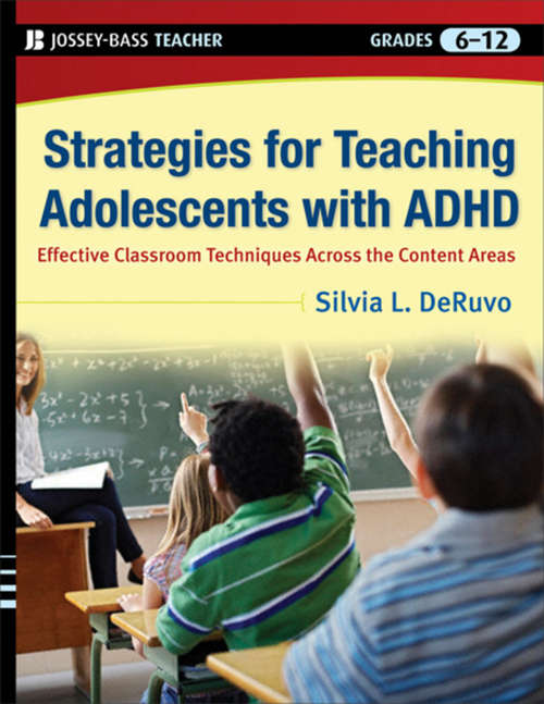 Book cover of Strategies for Teaching Adolescents with ADHD