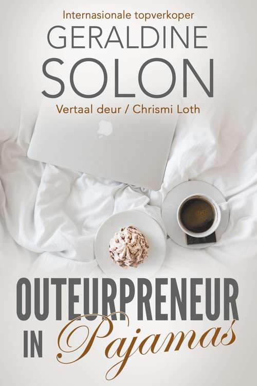 Book cover of Outeurpreneur in Pajamas: Vestig jou skrywersplatform sonder om die huis te verlaat