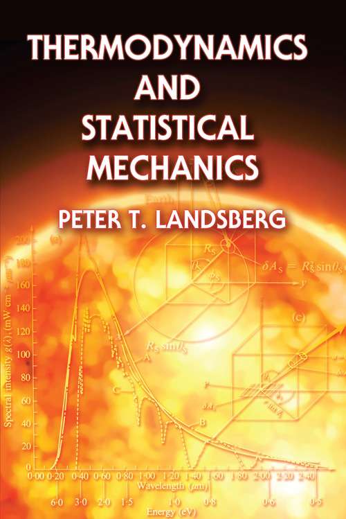 Book cover of Thermodynamics and Statistical Mechanics (Dover Books on Physics)