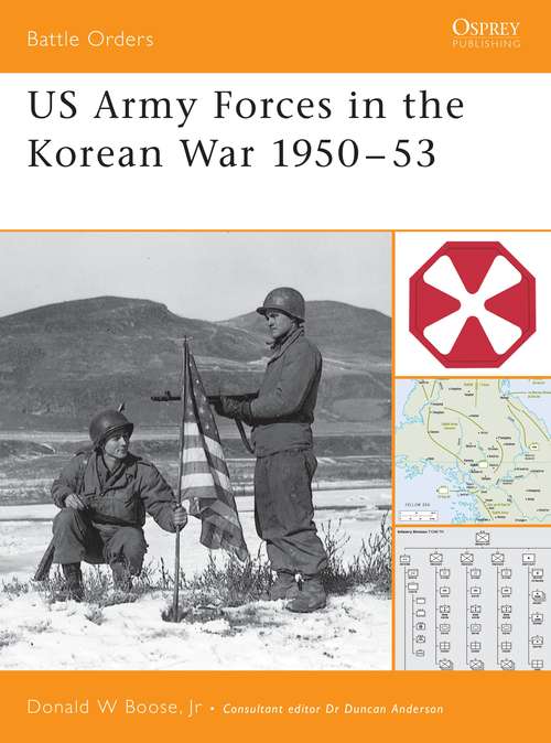 Book cover of US Army Forces in the Korean War 1950-53