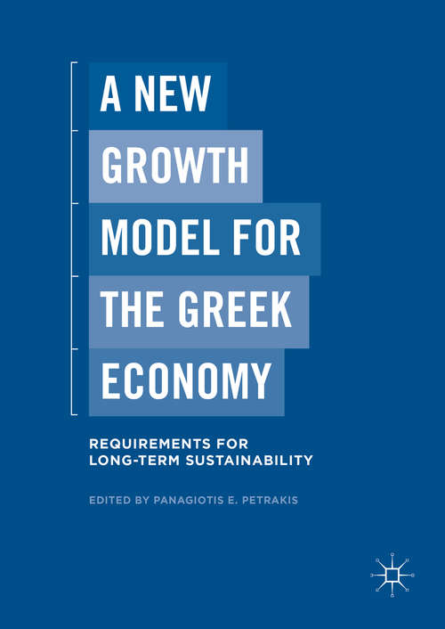 Book cover of A New Growth Model for the Greek Economy