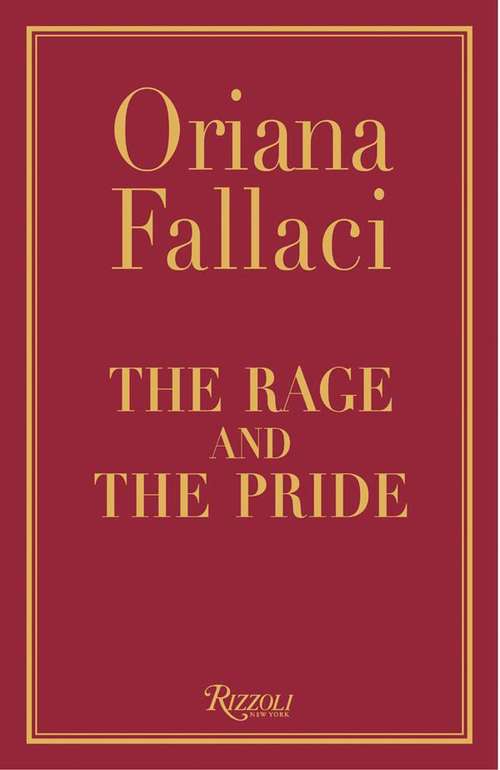 Book cover of The Rage and the Pride
