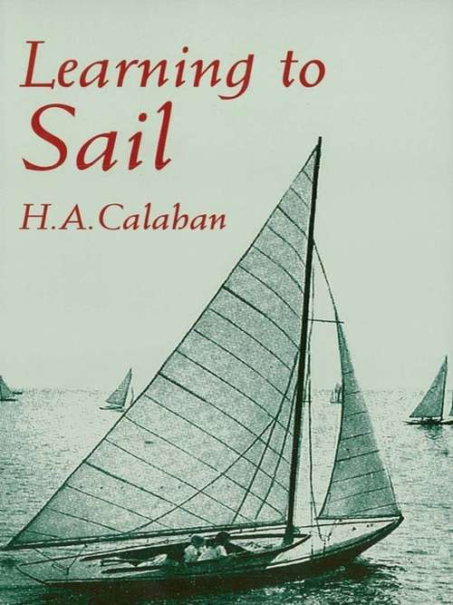Book cover of Learning to Sail