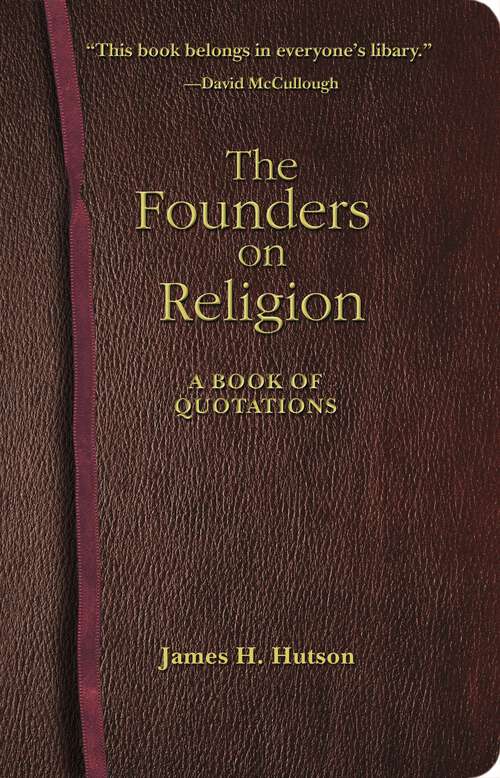 Cover image of The Founders on Religion