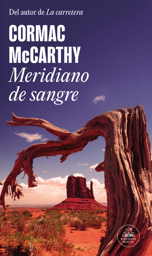 Book cover of Meridiano de sangre
