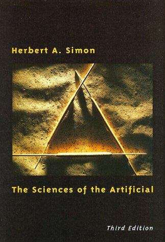 Book cover of The Sciences of the Artificial (Third Edition)