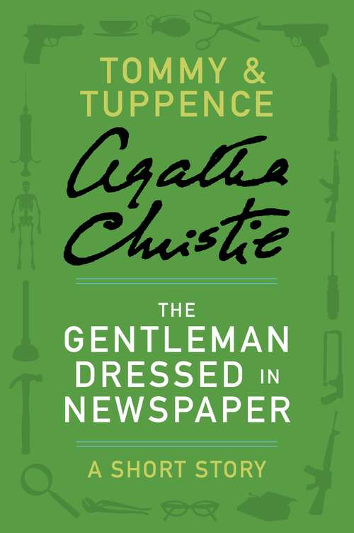 Book cover of The Gentleman Dressed in Newspaper