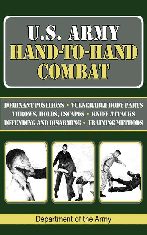 Book cover of U.S. Army Hand-to-Hand Combat