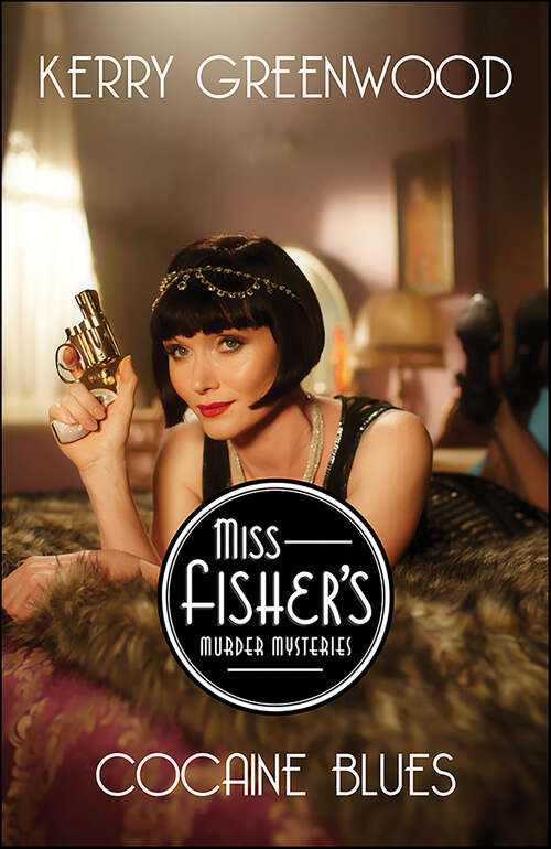 Book cover of Cocaine Blues: A Phryne Fisher Mystery (16pt Large Print Edition) (Miss Fisher's Murder Mysteries #1)