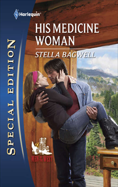Book cover of His Medicine Woman (Men of the West #22)