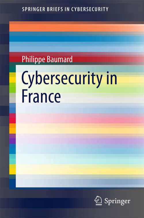 Book cover of Cybersecurity in France