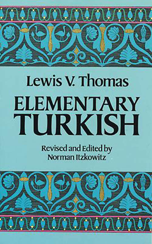 Book cover of Elementary Turkish (Dover Language Guides)
