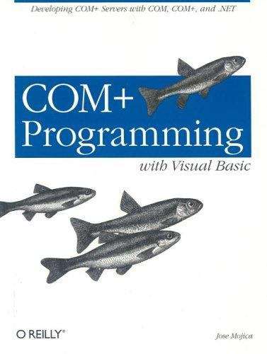 Book cover of COM+ Programming with Visual Basic