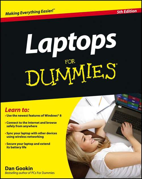 Book cover of Laptops For Dummies, 5th Edition