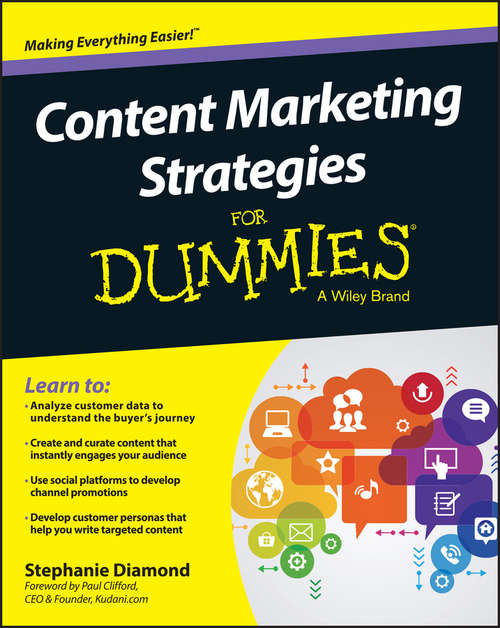 Book cover of Content Marketing Strategies For Dummies