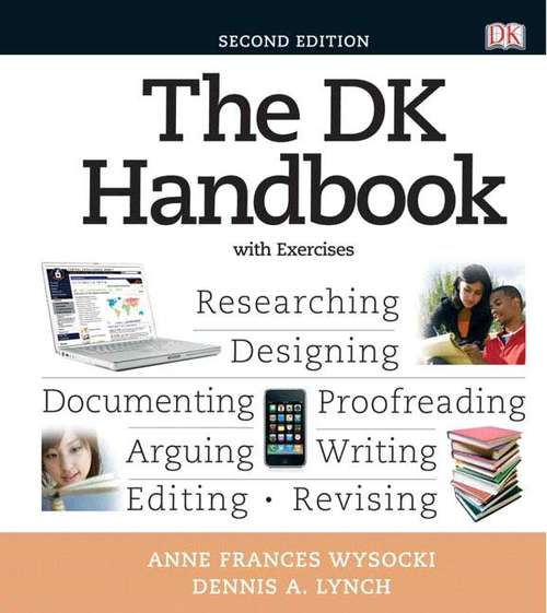 Book cover of The DK Handbook Second Edition with Exercises