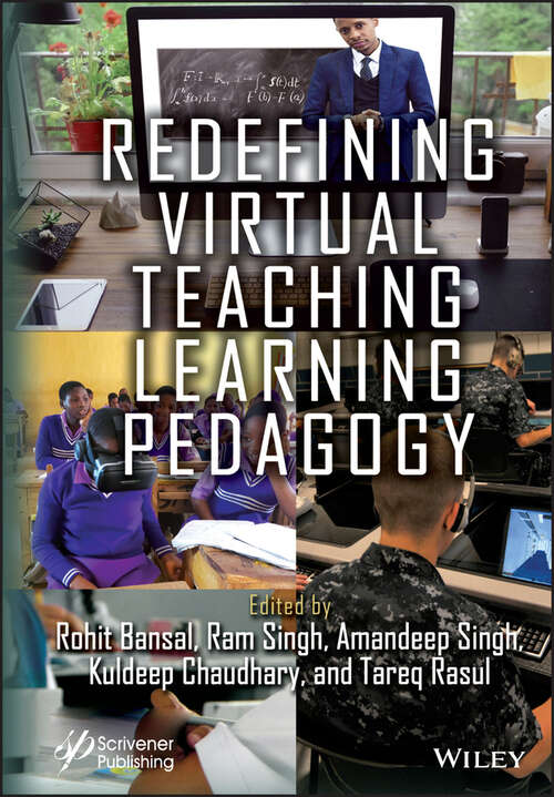Book cover of Redefining Virtual Teaching Learning Pedagogy