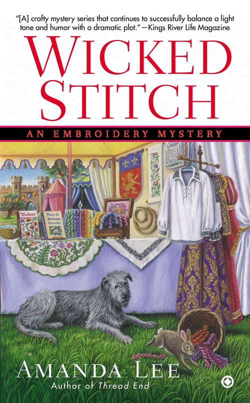 Book cover of Wicked Stitch (Embroidery Mystery #8)