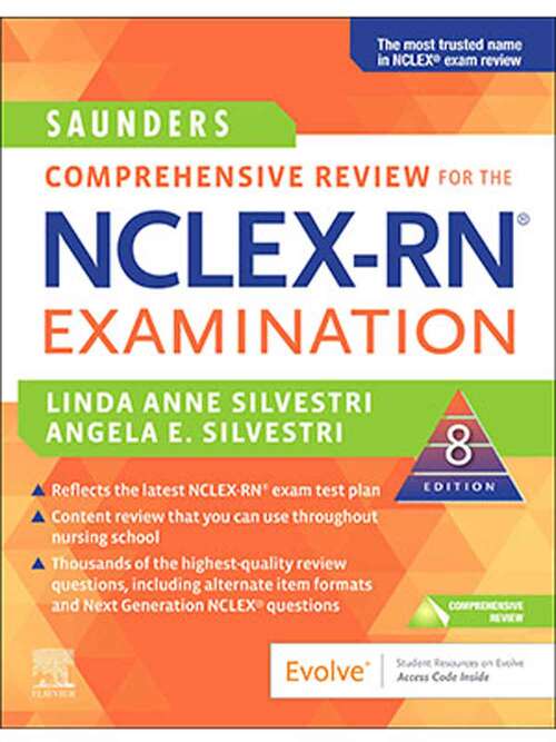 Book cover of Saunders Comprehensive Review for the NCLEX-RN® Examination (Eighth Edition)