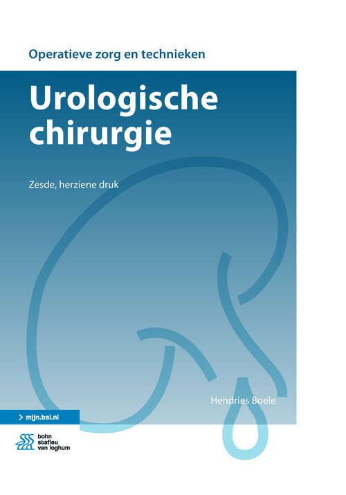 Book cover of Urologische chirurgie (Operatieve zorg en technieken)